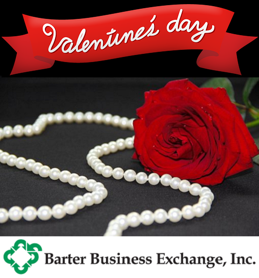 Use BBE barter dollars to buy your Valentine's Day gifts!